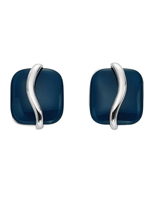 Skagen Stylové ocelové náušnice Sofie Sea Glass SKJ1810040