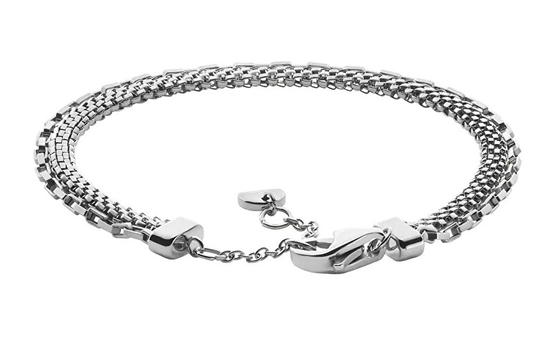 Skagen Dvojitý ocelový náramek pro muže Tov Mesh SKJM0235040