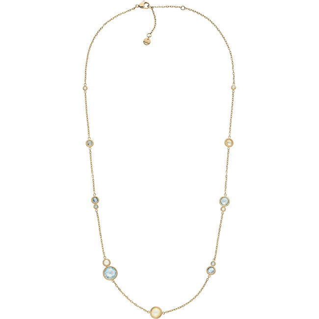 Skagen Pozlacený náhrdelník Sofie Sea Glass SKJ1895710
