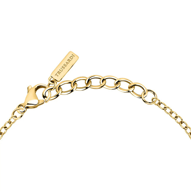 Trussardi Fashion pozlacený náramek T-Heritage TJAXB08