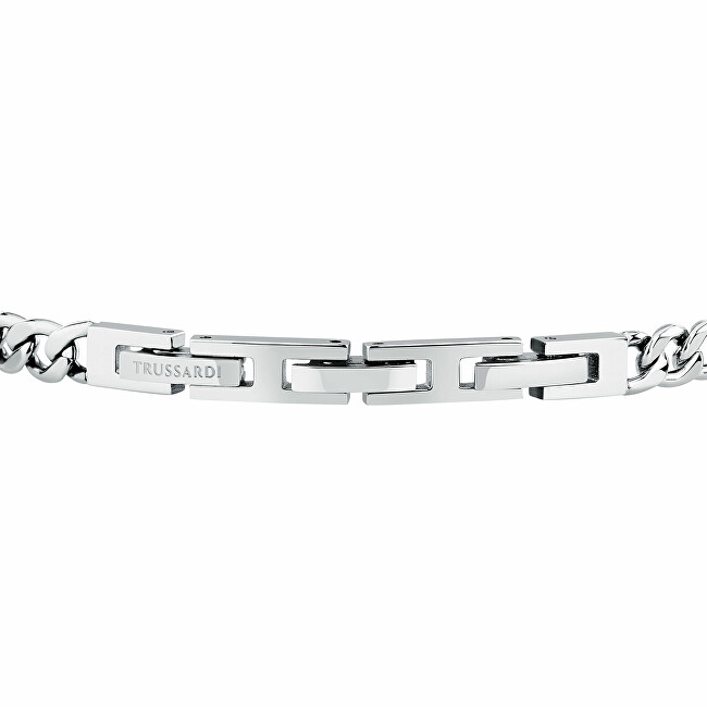 Trussardi Jemný bicolor náramek pro muže T-Steel TJAXV38