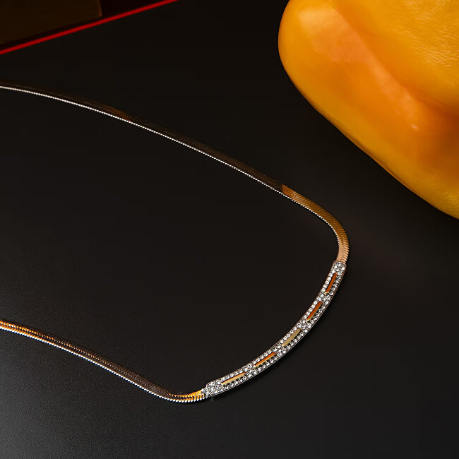 Trussardi Módní bicolor náhrdelník Hádek Concept TJAYY03