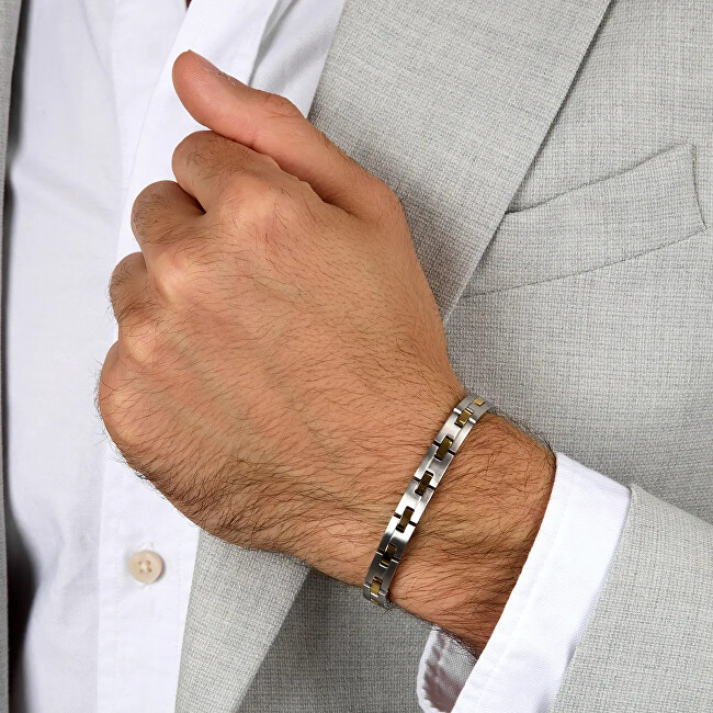Trussardi Módní ocelový náramek T-Steel TJAXV08