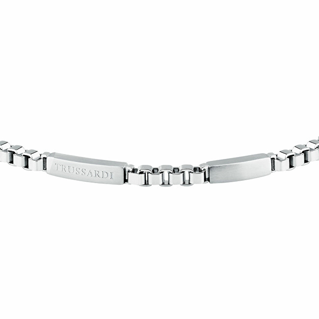 Trussardi Nadčasový náramek pro muže z oceli T-Steel TJAXV37