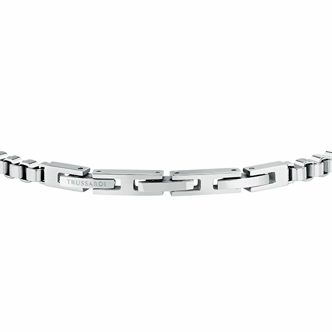 Trussardi Nadčasový náramek pro muže z oceli T-Steel TJAXV37