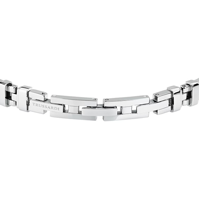 Trussardi Ocelový bicolor náramek pro muže T-Steel TJAXV26