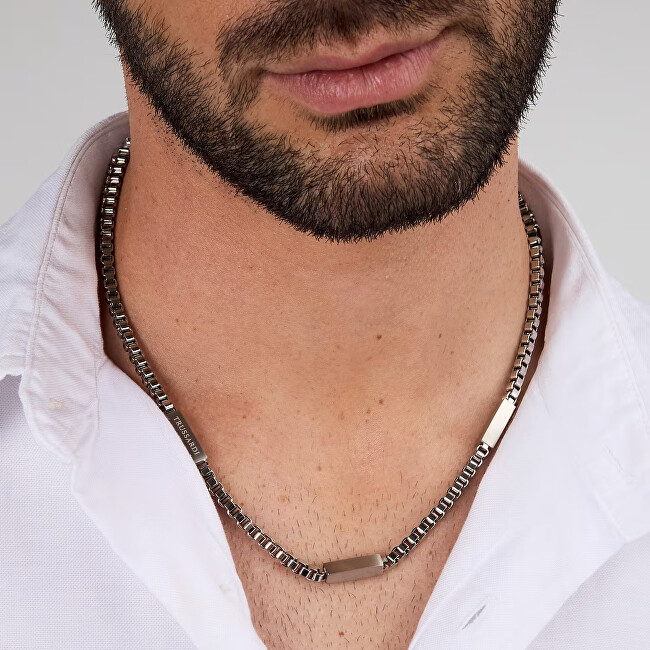Trussardi Pánský náhrdelník z oceli T-Steel TJAXV30