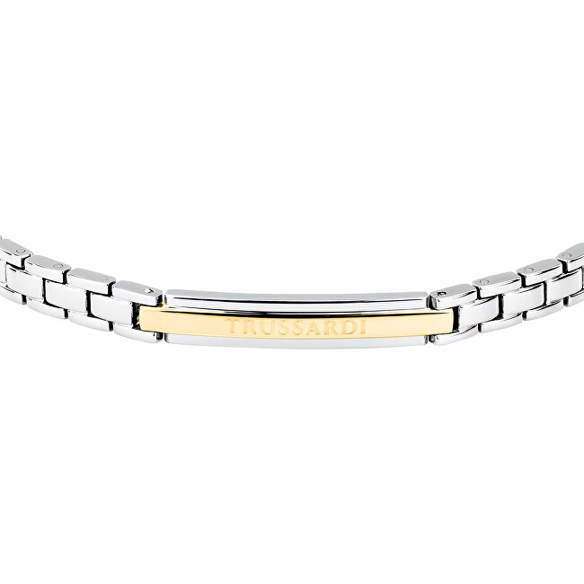 Trussardi Stylový ocelový náramek pro muže T-Steel TJAXV23