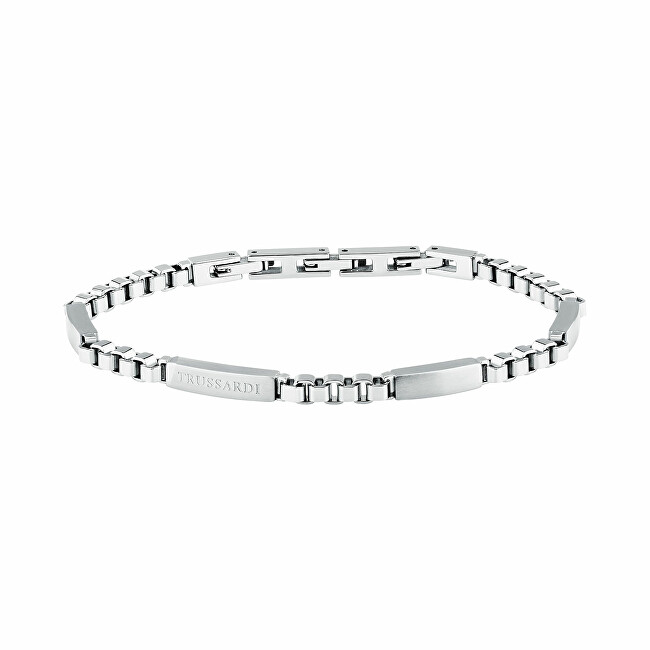 Trussardi Nadčasový náramek pro muže z oceli T-Steel TJAXV37