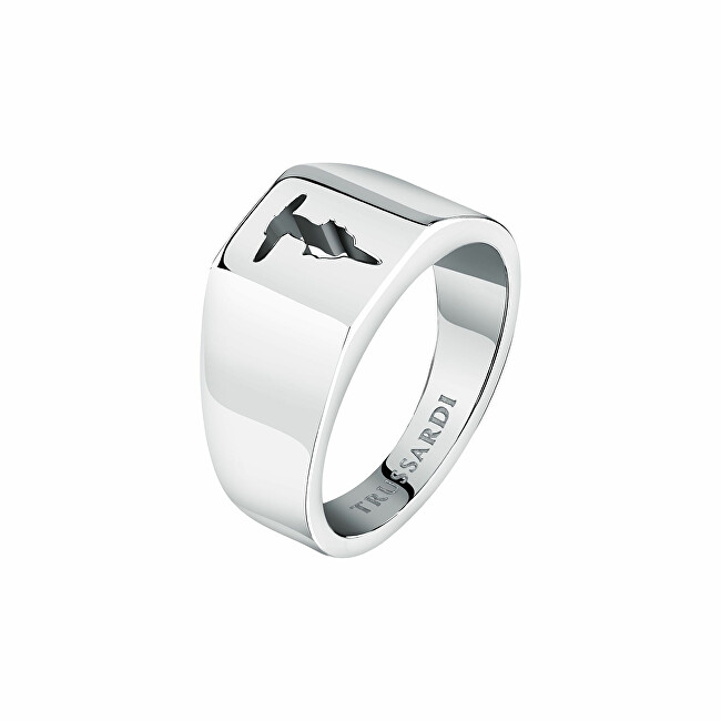 Trussardi Pánský fashion ocelový prsten T-Steel TJAXV450