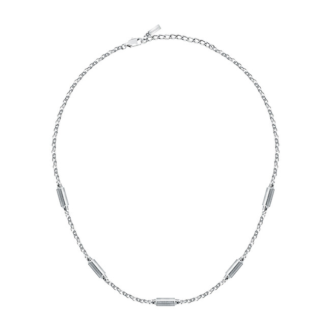 Trussardi Pánský ocelový náhrdelník Rolo T-Steel TJAXV60