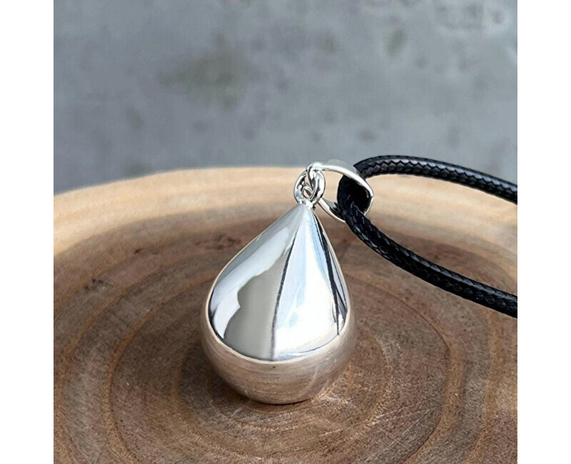 MUMMY BELL Těhotenská rolnička Kapka lásky - stříbrná