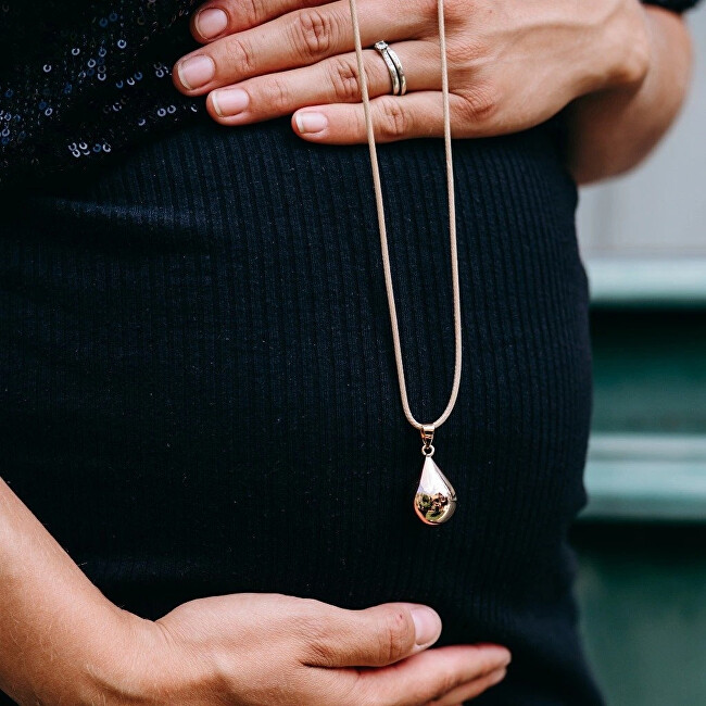MUMMY BELL Těhotenská rolnička Kapka Lásky - měděná