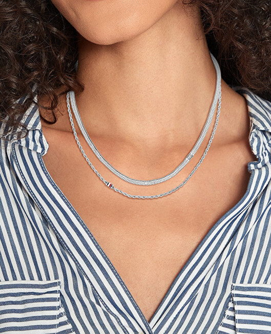 Tommy Hilfiger Elegantní ocelový náhrdelník 2780979