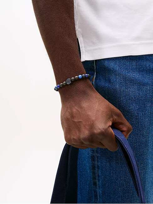 Tommy Hilfiger Korálkový náramek pro muže TH85 Beads 2790626