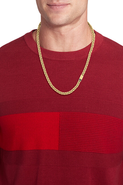 Tommy Hilfiger Masivní pozlacený náhrdelník 2790525