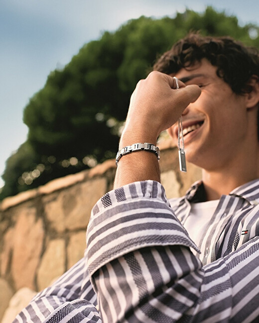 Tommy Hilfiger Módní ocelový náramek pro muže 2790393