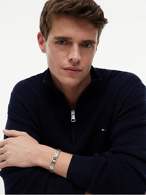 Tommy Hilfiger Nadčasový ocelový náramek pro muže H-Link 2790682