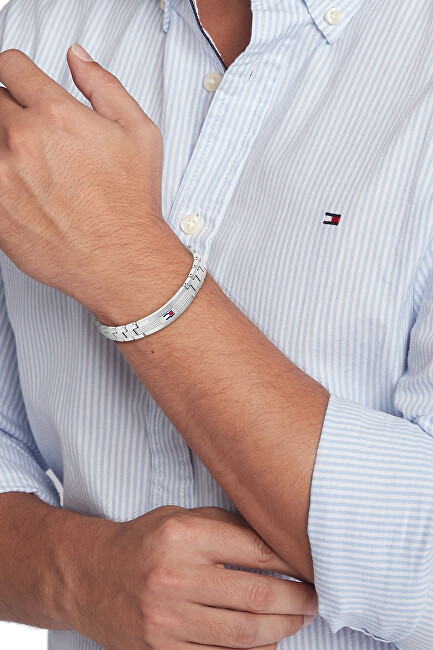 Tommy Hilfiger Nadčasový oceľový náramok pre mužov Homme 2790419