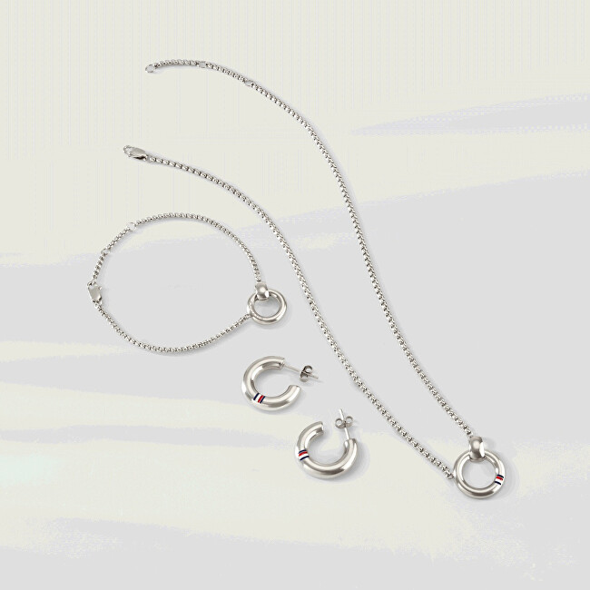 Tommy Hilfiger Nadčasový ocelový náramek pro ženy Circles 2780946