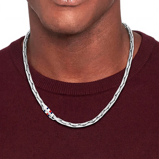 Tommy Hilfiger Neprehliadnuteľný pánsky náhrdelník Men`s Chain 2790745