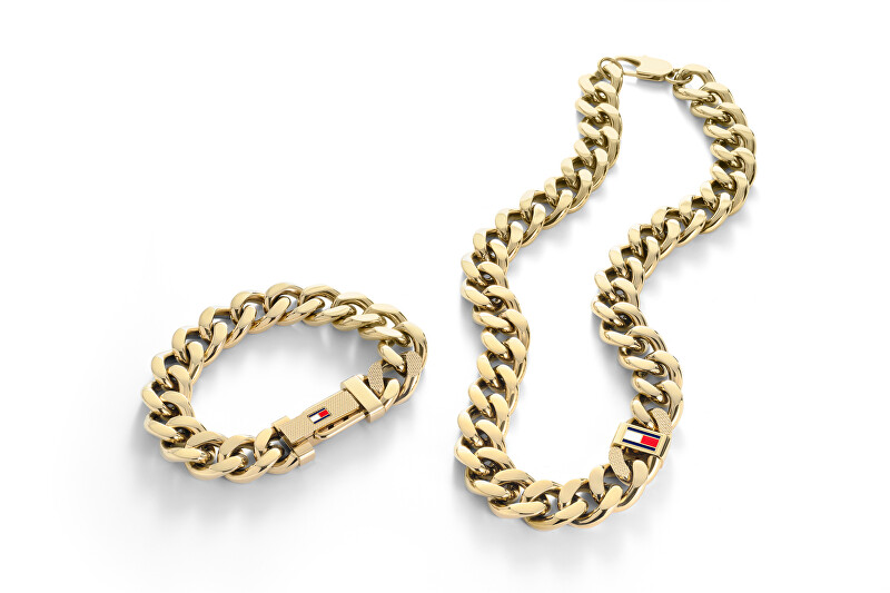 Tommy Hilfiger Originální ocelový náhrdelník pro muže Wild 2790635