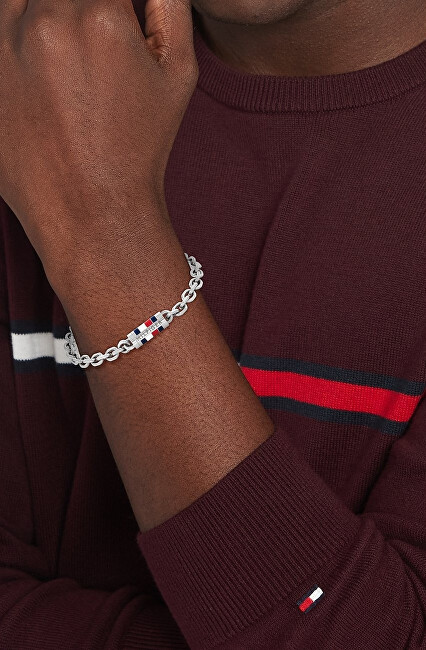 Tommy Hilfiger Originální ocelový náramek Bruce Chain 2790652