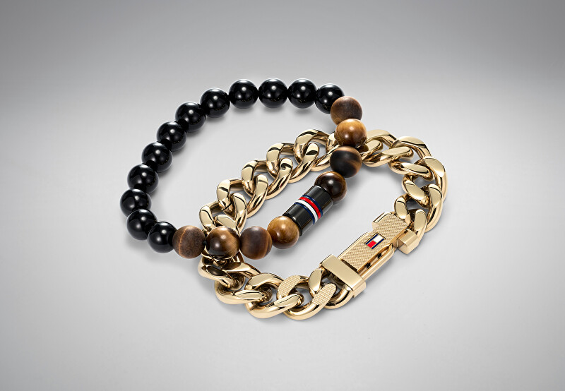 Tommy Hilfiger Pánský korálkový náramek Jameson 2790631