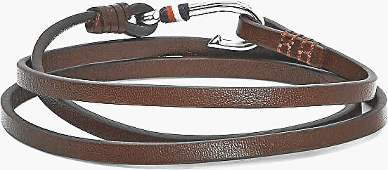 Tommy Hilfiger Pánský kožený náramek TH2790191