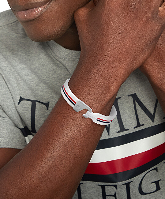 Tommy Hilfiger Sportovní silikonový náramek pro muže 2790607