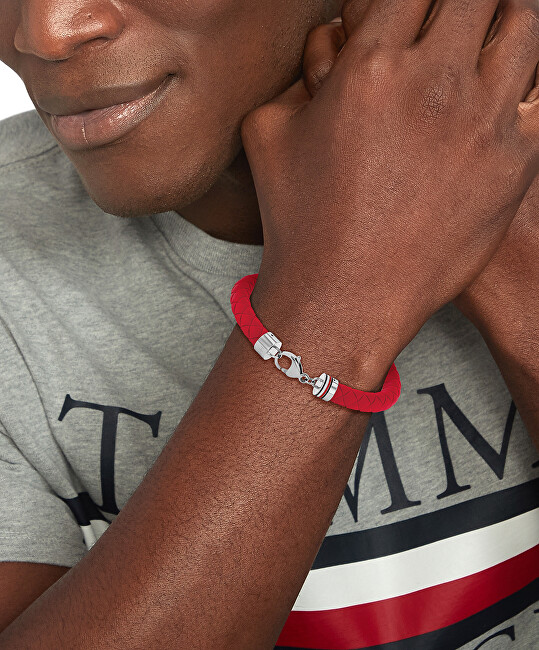 Tommy Hilfiger Stylový silikonový náramek pro muže 2790556