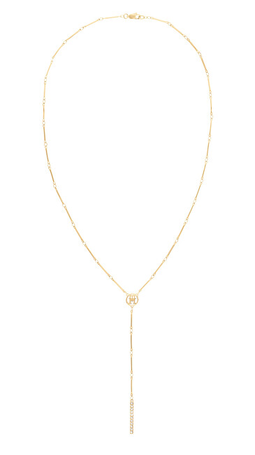 Tommy Hilfiger Moderní pozlacený náhrdelník Bar Chain 2780998