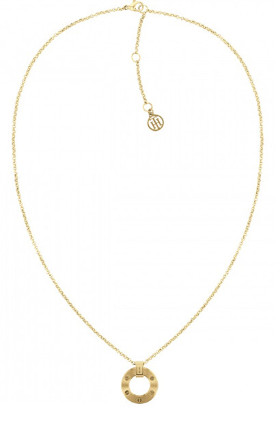 Tommy Hilfiger Nadčasový pozlacený náhrdelník 2780605