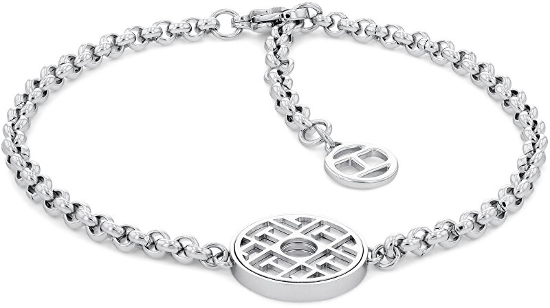 Tommy Hilfiger Ocelový náramek s netradičním přívěskem 2780483