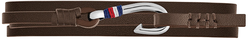 Tommy Hilfiger Pánský kožený náramek TH2790191