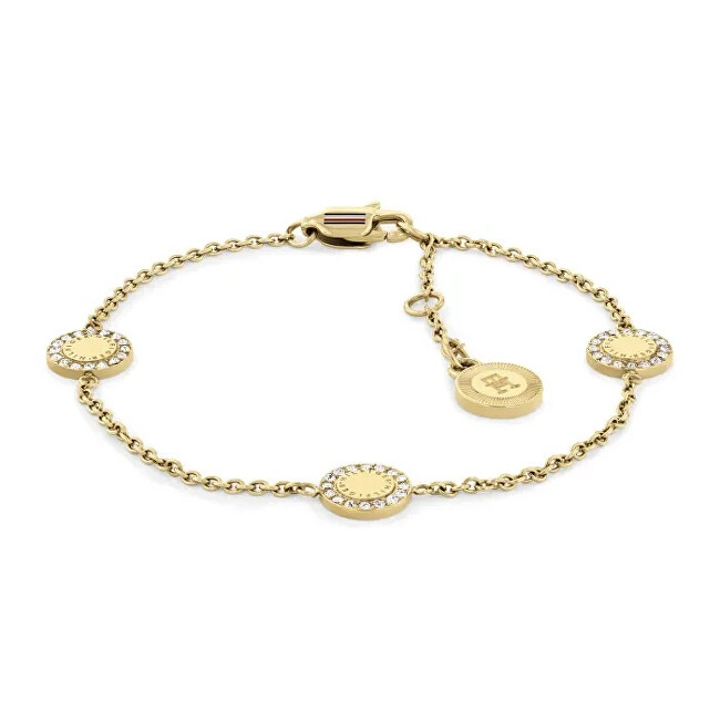 Tommy Hilfiger Pozlacený náramek s krystaly Mini Crystals 2780905