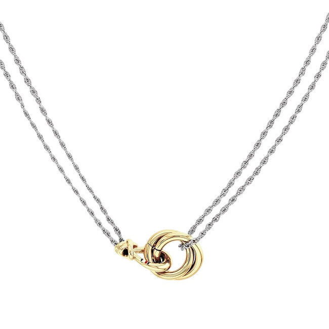 Tommy Hilfiger Bicolor luxusní náhrdelník pro ženy Nautical Knot 2780989