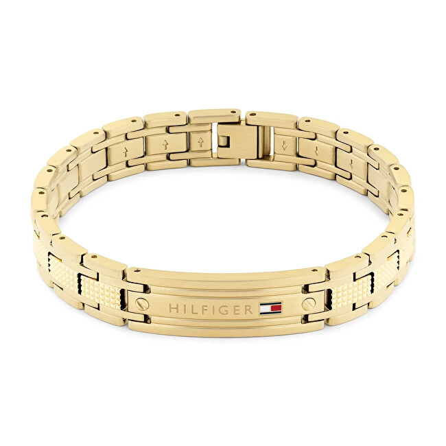 Tommy Hilfiger Pozlátený pánsky náramok TH-Oxford 2790733