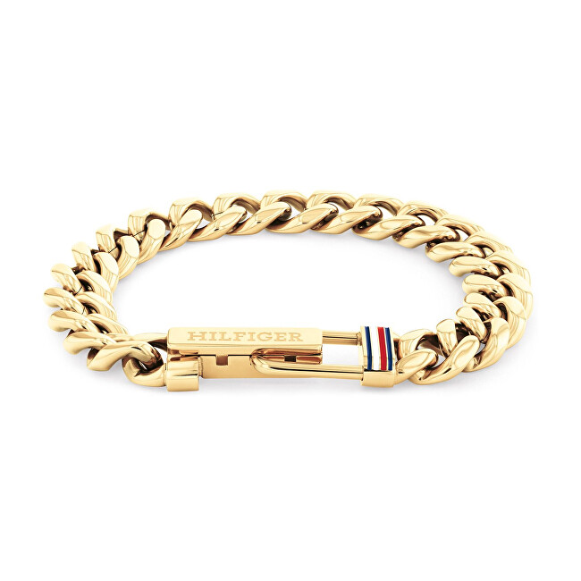 Tommy Hilfiger Pozlacený stylový náramek pro muže 2790665