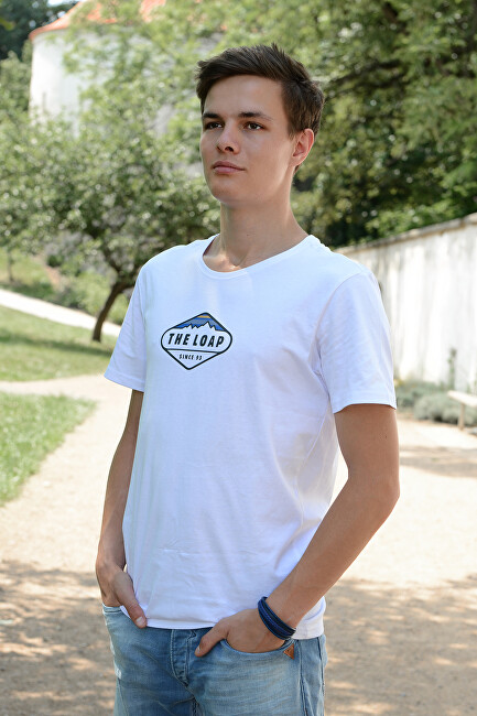 Troli Modrý náramek z kožených pásků Leather