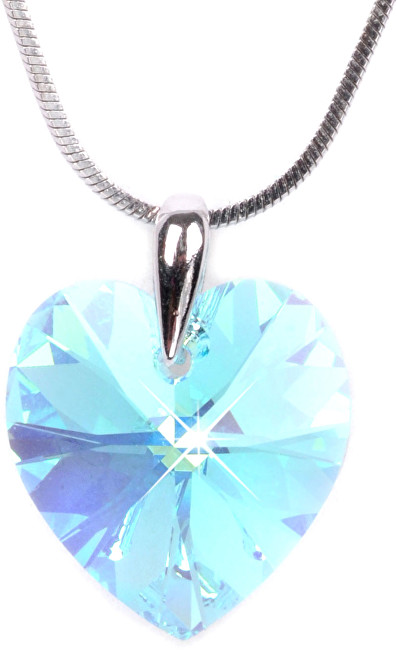 Levien Romantický náhrdelník Srdce Aqua AB