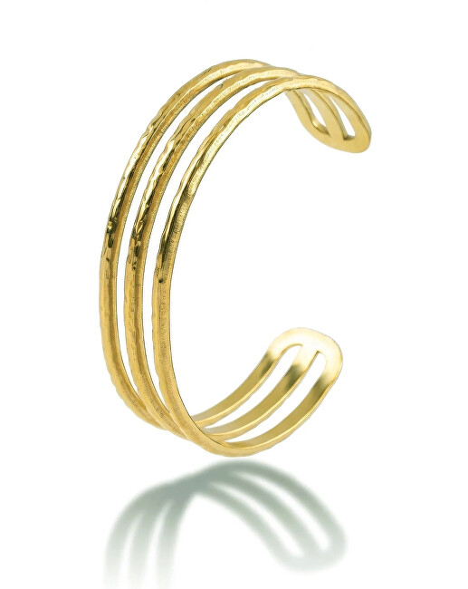 Victoria Walls Trojitý pevný náramek Elunéa Gold VWB260665G