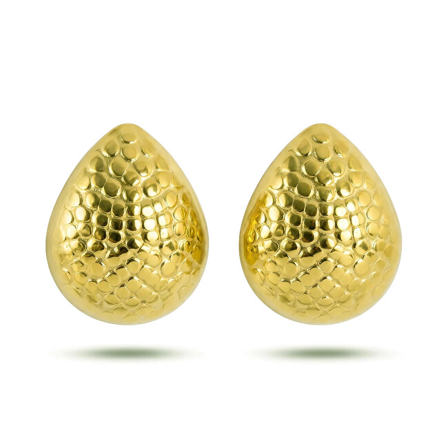 Victoria Walls Výrazné pozlacené náušnice Zanelle Gold VWE260671G