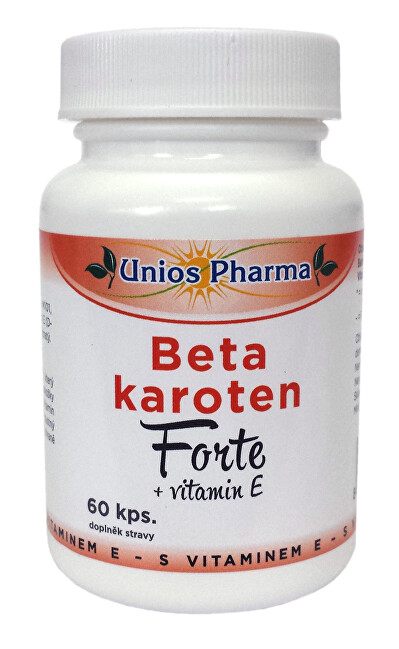 Beta karoten FORTE + vitamin E 60 kapslí
