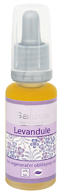 Saloos Bio regenerační obličejový olej - Levandule 20 ml
