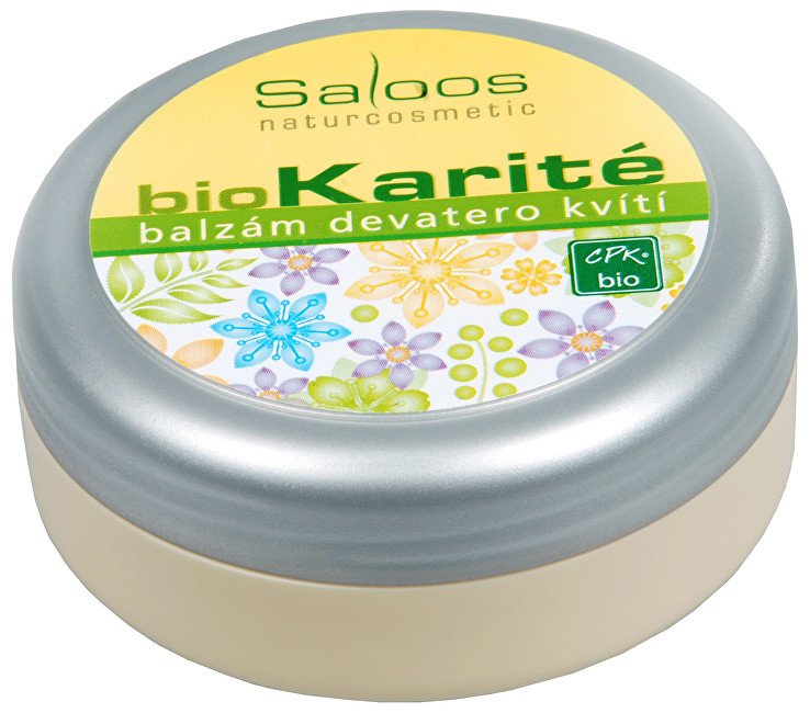 Saloos Bio Karité balzám - Devatero kvítí 50 ml