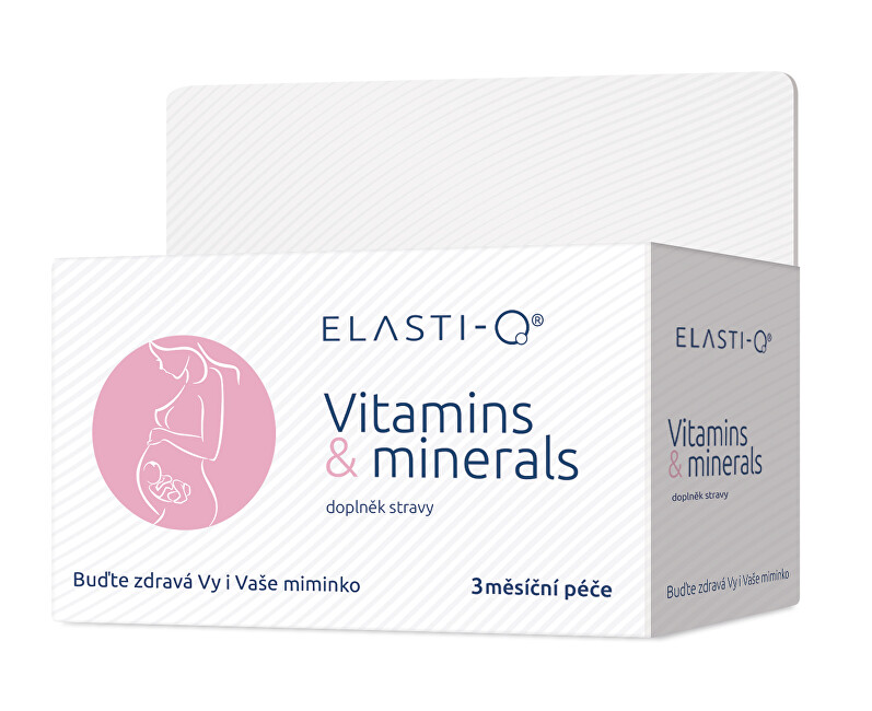Elasti-Q Vitamins & Minerals s postupným uvolňováním 90 tablet