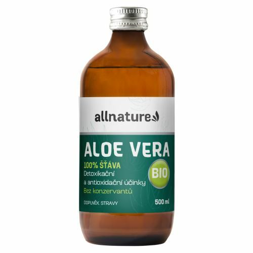 Allnature Aloe Vera - 100% Bio šťáva 500 ml