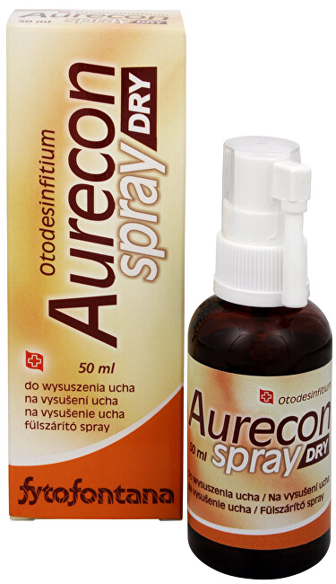 Aurecon dry spray na vysušení ucha 50 ml