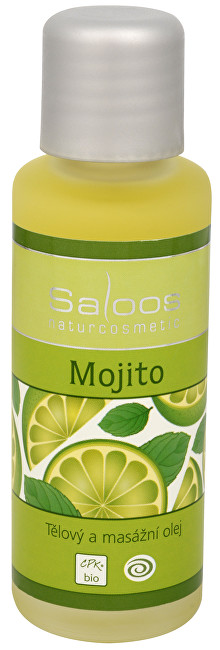 Bio tělový a masážní olej - Mojito, 50 ml